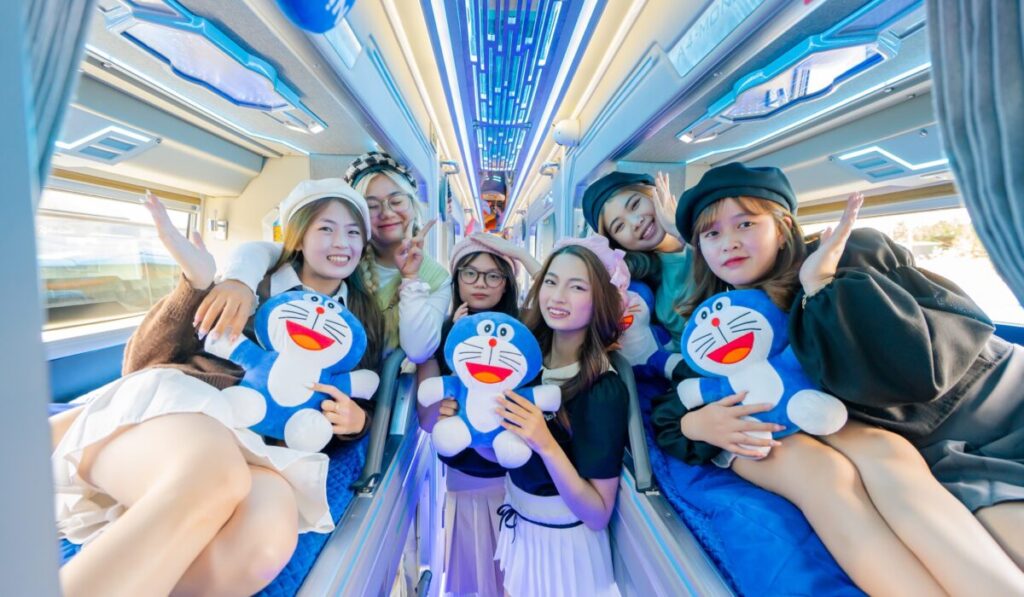Xe phòng nằm đôi sài gòn - Đà Lạt
